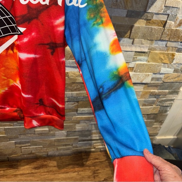 BLACK PYRAMID SWEATSHIRT 3XL Colorful LOGO Bright Colors EUC - Picture 6 of 14